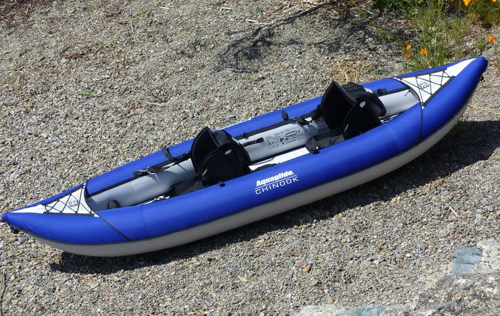 Product Review: New Chinook 2 Inflatable Kayak from Aquaglide for 1-2